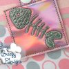 Sassy Kitty Cat Applique - Kitten Only, Fish Sold Separately - Machine Embroidery Files - Digital Download Only - Image 5