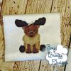 Moose - Machine Embroidery Files - Digital Download