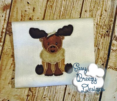 Moose - Machine Embroidery Files - Digital Download