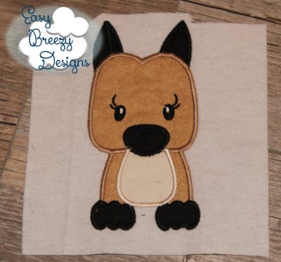Puppy Set - Applique Multi Set - Combined Puppy Set - Machine Embroidery Files - Digital Downloads - Image 7