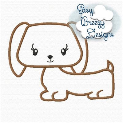 Puppy Set - Applique Multi Set - Combined Puppy Set - Machine Embroidery Files - Digital Downloads