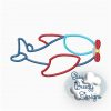 Airplane Applique Design File with Airplane Banner Applique Design - Digital Download Files