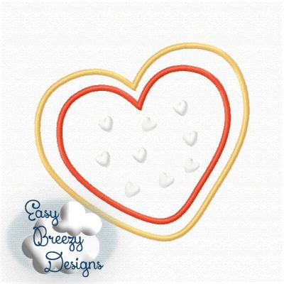 Heart Cookie Applique