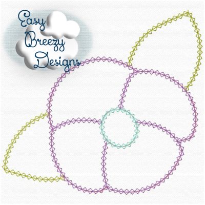 Garden Posie - Machine Applique Design