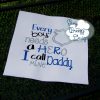 Every Boy Needs a Hero, Police Hero Saying Embroidery  - Machine Embroidery Files - Digital Download Only - Image 2