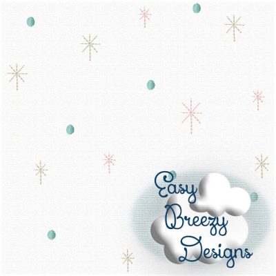 Sparkles Embroidery Design Add-On  - Machine Embroidery Files - Digital Download