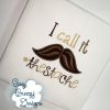 Mustache Applique, #thestatche Applique Embroidery Design - Machine Embroidery Files - Image 4