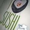 I Love Sushi, I Heart Sushi Applique - Machine Embroidery Files - Digital Download - Image 3
