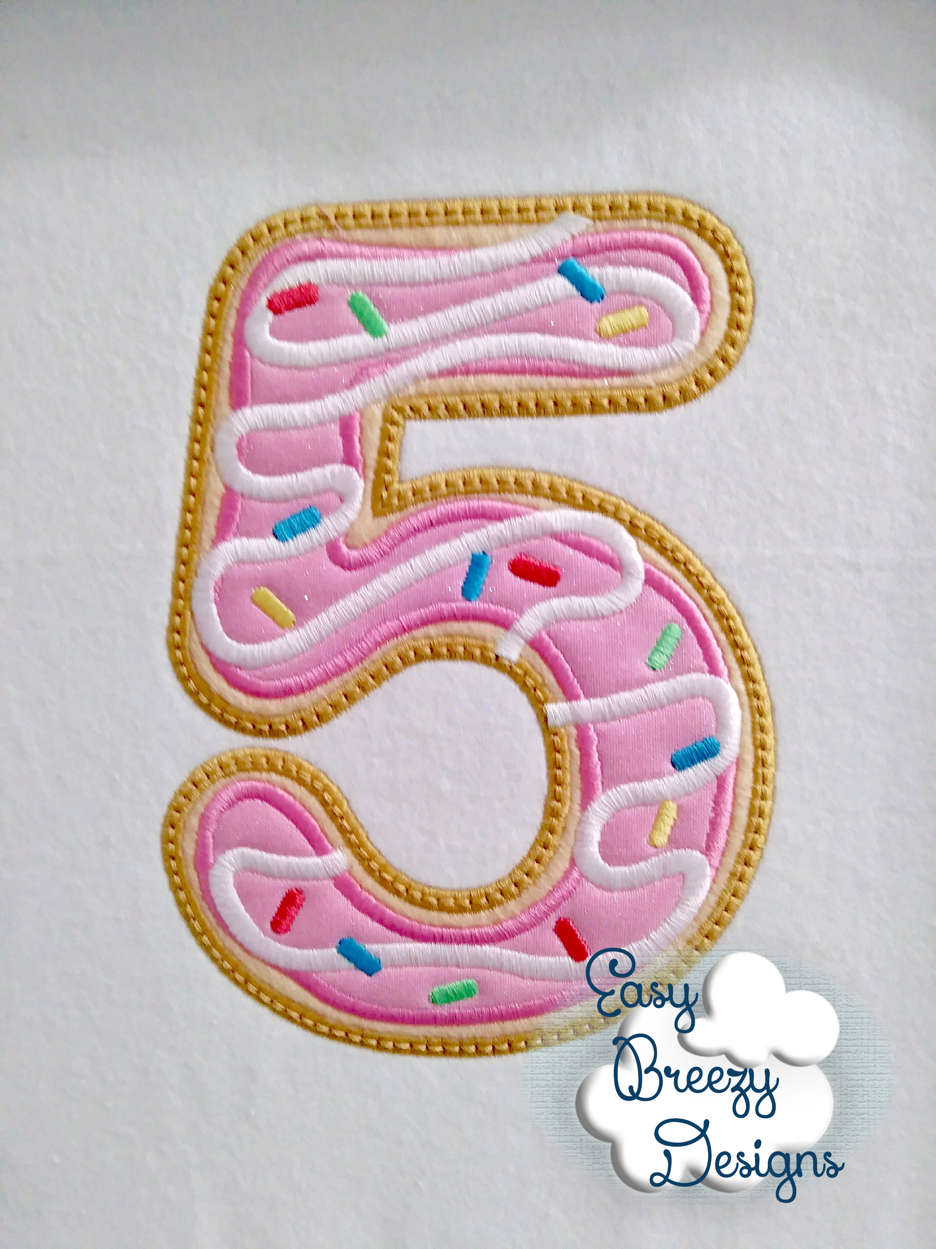 Great Donut Appliques In The Shop