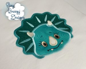 Dinosaur Theme Triceratops Dinosaur Applique Designs