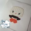 Girl Custom Appliqued Bodysuit, Shirt or Ruffled Shirt in White, Sizes NB to 24m Bodysuit, Sizes 2 to 10 Shirts - Image 4