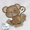 Girl Custom Appliqued Bodysuit, Shirt or Ruffled Shirt in White, Sizes NB to 24m Bodysuit, Sizes 2 to 10 Shirts - Image 3