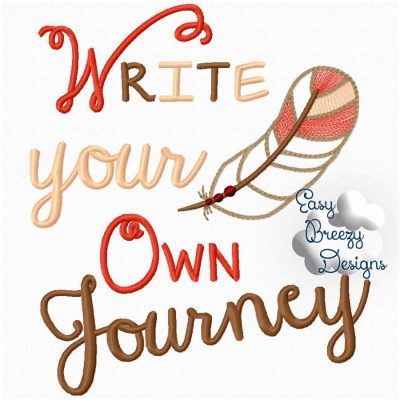 JUST BE - Be Adventurous Llama Embroidery Design Set - Digital Download Zip Files - Image 11