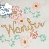 JUST BE - Be Adventurous Llama Embroidery Design Set - Digital Download Zip Files - Image 2