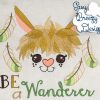 JUST BE - Be Adventurous Llama Embroidery Design Set - Digital Download Zip Files - Image 4