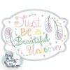 JUST BE - Be Magical Unicorn Embroidery Design Set - Digital Download Zip Files - Image 9