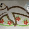 Sleepy Sloth stitched out.