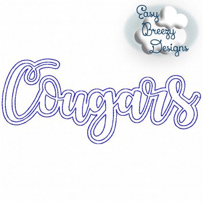 Custom Script Name Applique Design, Script Team Name, City, State lowercase Applique Design - Image 8
