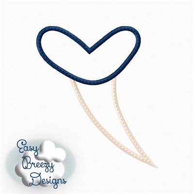 Shark Tooth 2 Applique Design, Single Shark Tooth, Ocean Theme, Shark Week - Machine Embroidery Files - Digital Download Only